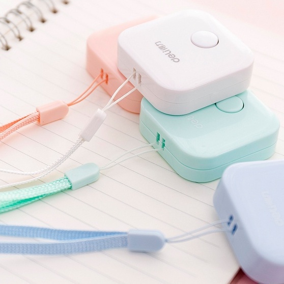 Essential Durable 150cm Portable Retractable Ruler Tape Cute Children Height Centimeter Inch Roll Body Measuring Sewi... - Image 2