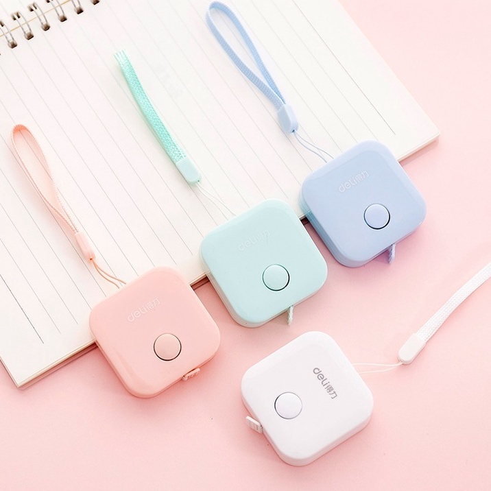 Essential Durable 150cm Portable Retractable Ruler Tape Cute Children Height Centimeter Inch Roll Body Measuring Sewi... - Image 4