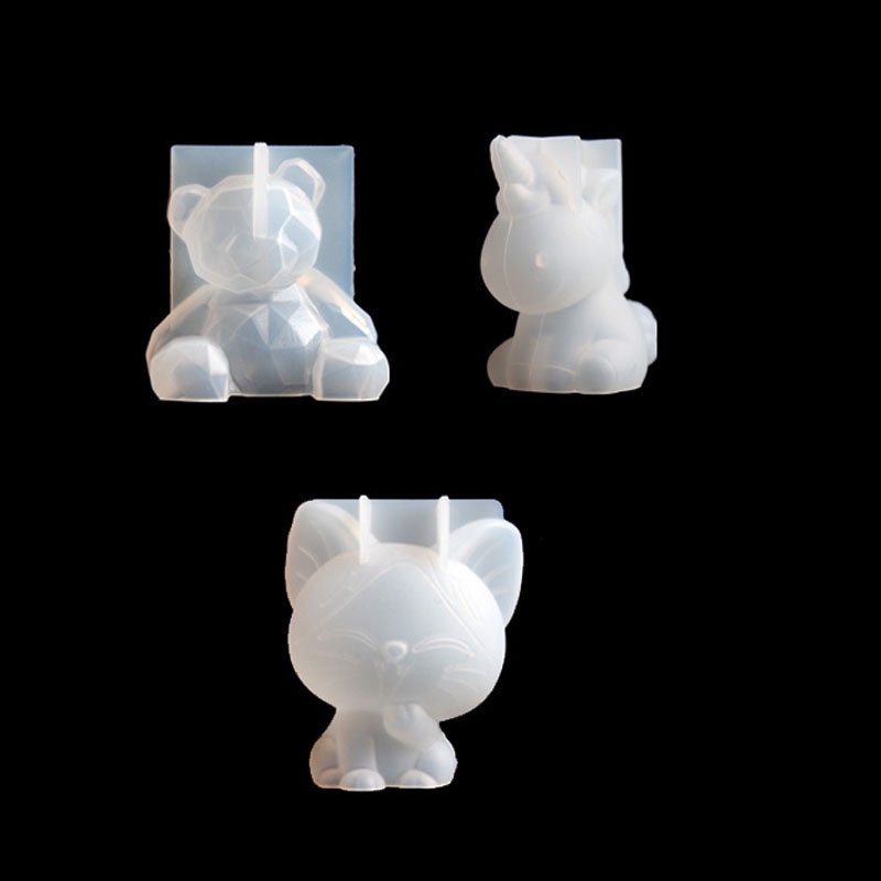 Heavy Duty schnappy 3D Unicorn Silicone Cake Mold Transparent Clay DIY Fondant Mousse Decorating Tools - Image 4