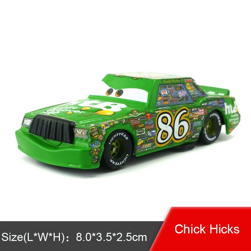 Must Reliable Disney Pixar Cars 2 3 Lightning McQueen Mater Jackson Storm Ramirez 1:55 Diecast Vehicle Metal Alloy Ki... - Image 3