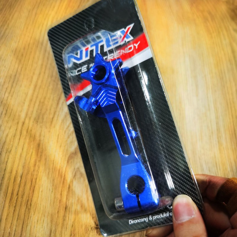 Durable Essential NITEX Brake Lever Alloy EX5/SRL /LC/W125/W110/Kriss CNC - Image 5