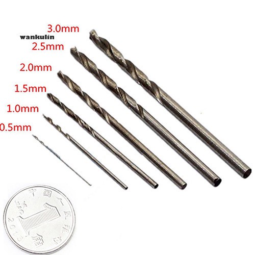Set Workshop †Wa 10Pcs/Set 0.3mm-3mm Mini Micro HSS Spiral Twist Drill Bit Drilling Tool - Image 3