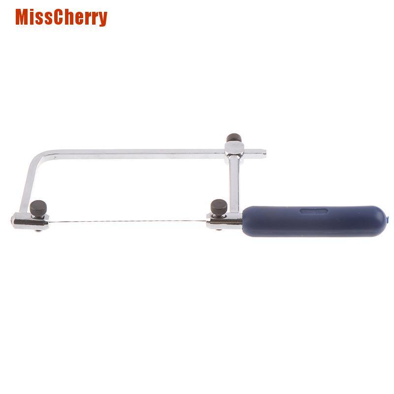 Build Workshop {} 4" Adjustable Frame Sawbow U-Shape Coping Jig Saw Woodworking Hand Tool Duty - Image 3