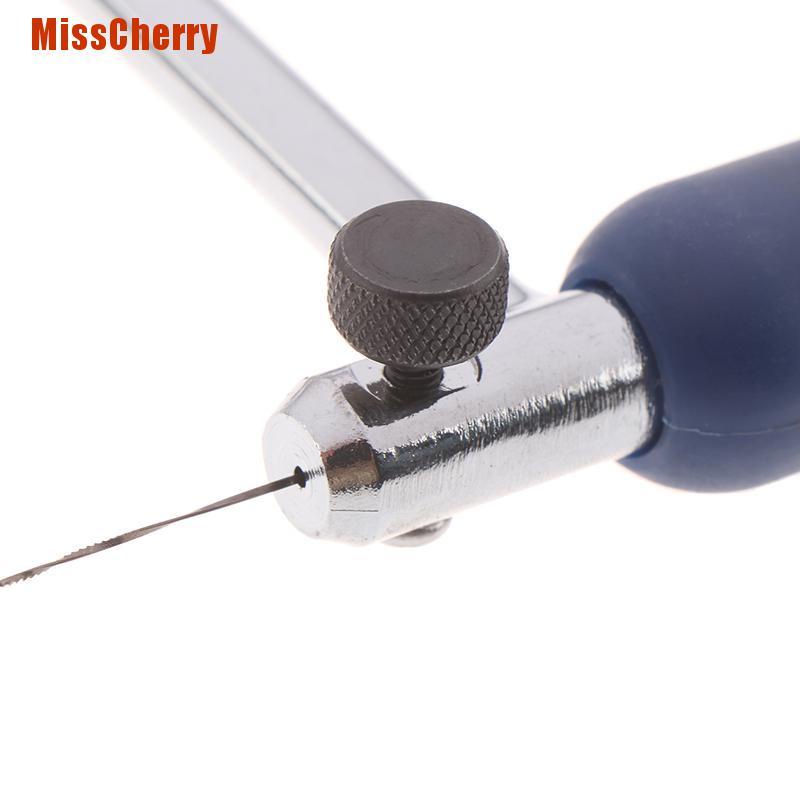 Build Workshop {} 4" Adjustable Frame Sawbow U-Shape Coping Jig Saw Woodworking Hand Tool Duty - Image 4