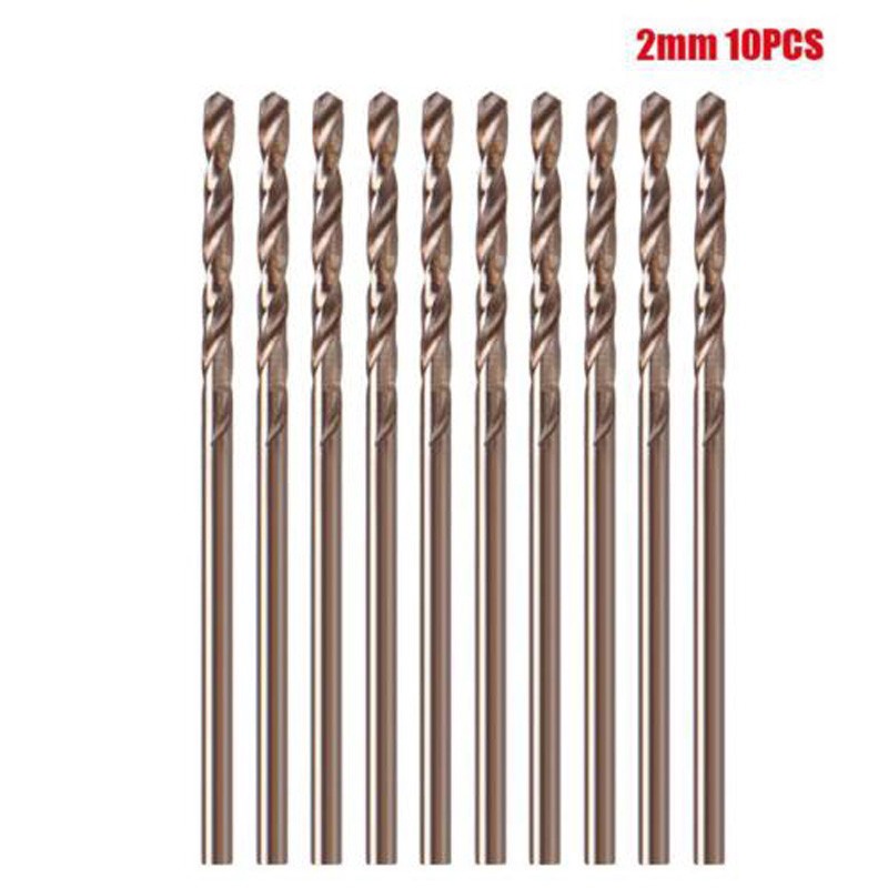 Craft Duty Twist Drill Bits Straight Shank wood aluminum 10pcs 1mm-3.5mm useful - Image 4