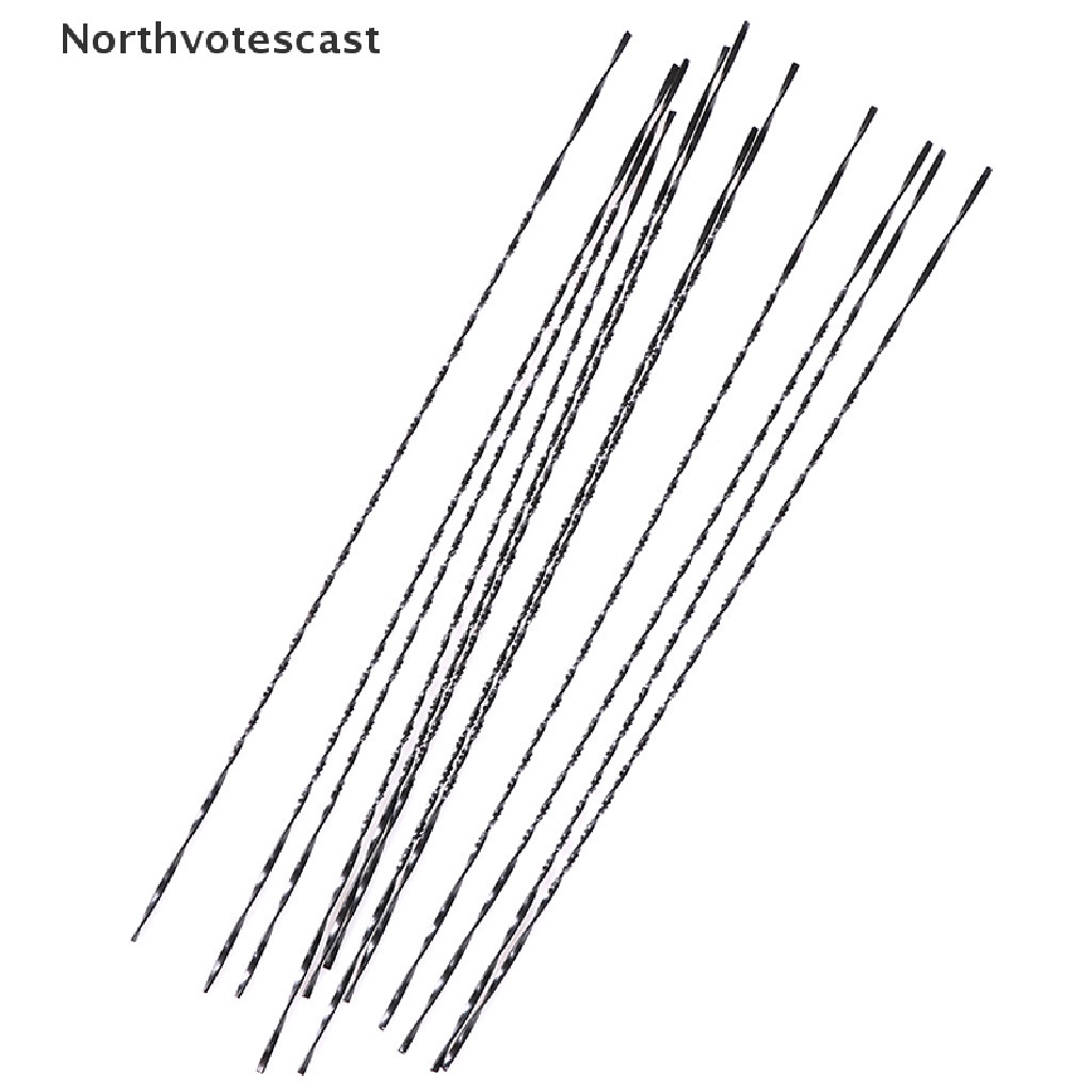Hardware Build Northvotescast 12pcs 130mm scroll jig saw blades spiral teeth metal wood cutting craft tools NVC NEW - Image 2