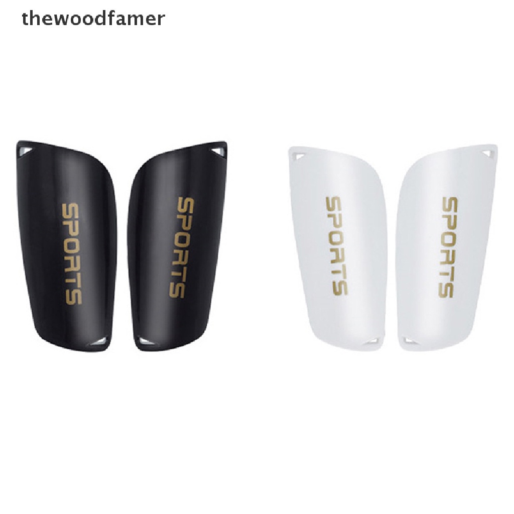 Have Durable woo 1 Pair Soccer Shin Guards Pads Kids Football Leg Sleeves EN - Image 2