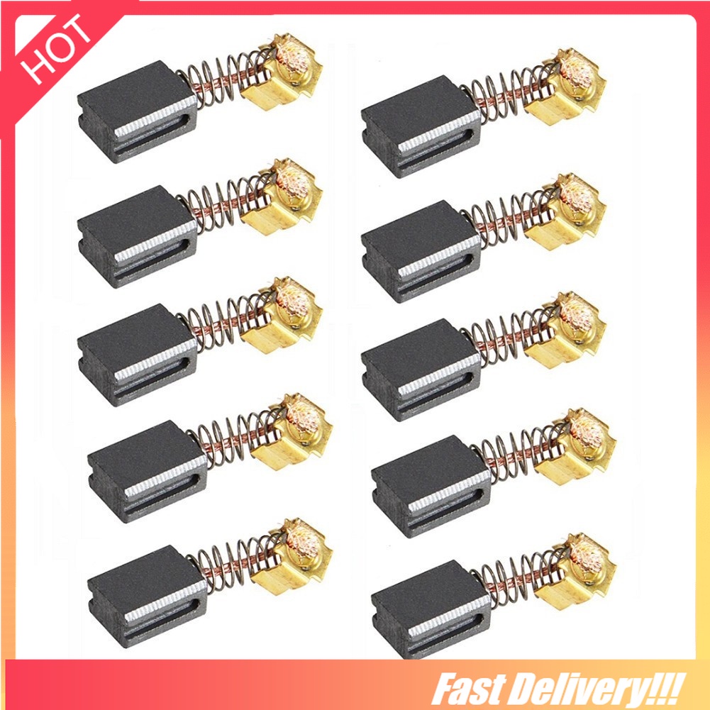Craft DIY Carbon Brush 10pcs Components Equipment Jig Saw Part Power Tool Spare New - Image 2