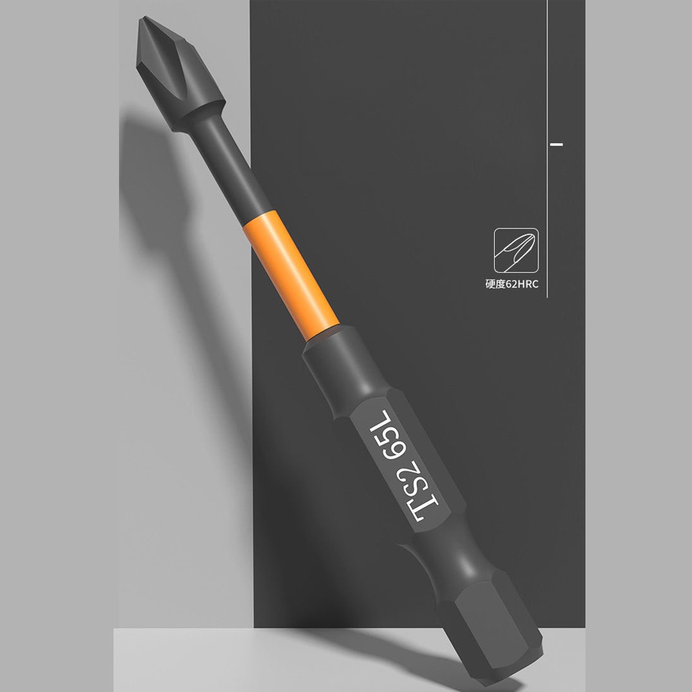 BERT ｜Magnetic Screwdriver Bit Set S2 Alloy Steel Screwdriver Drill Bit Set 1/4 inch Hex Shank Screwdriver Bit  Hrc58-62