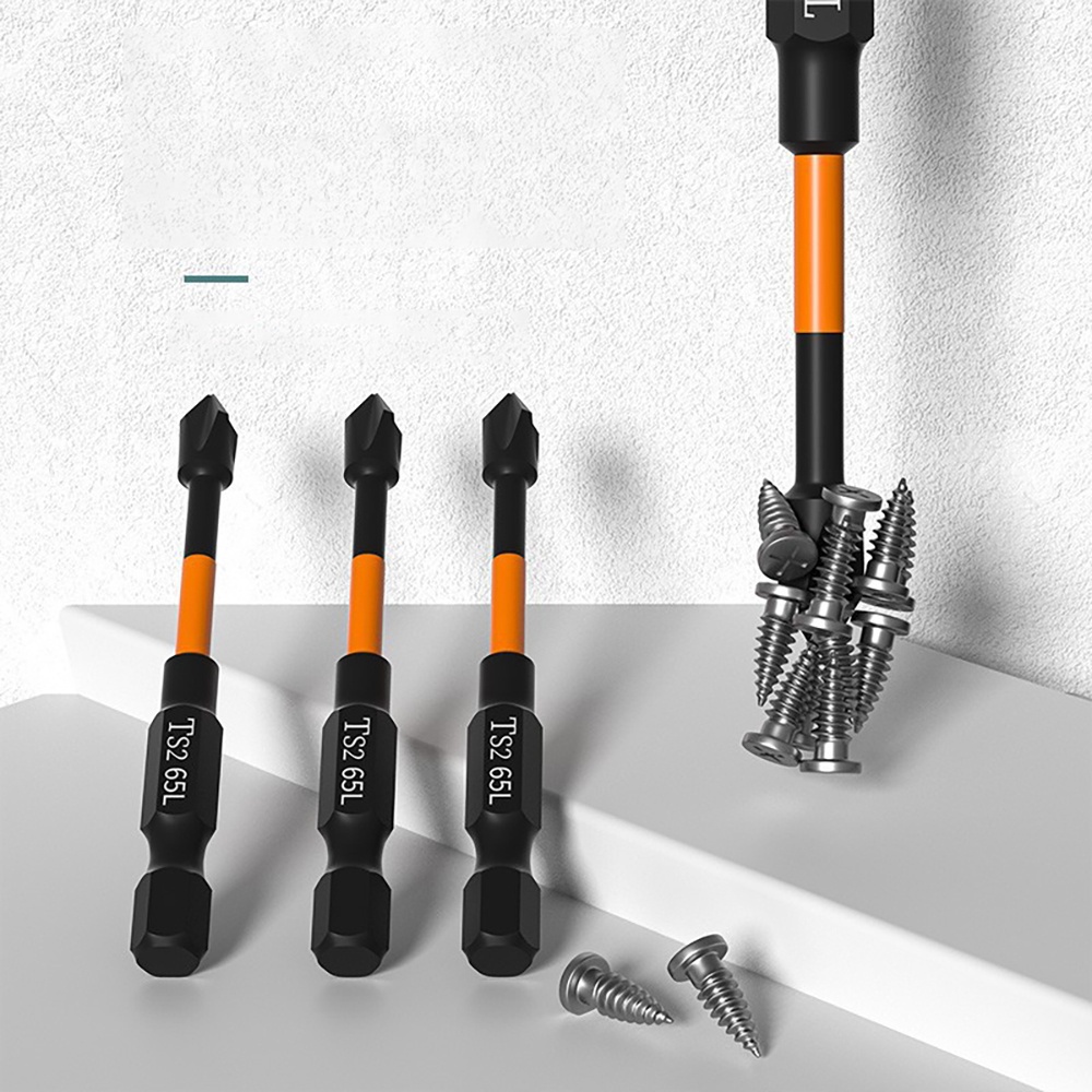 Duty Heavy BERT ｜Magnetic Screwdriver Bit Set S2 Alloy Steel Drill 1/4 inch Hex Shank Hrc58-62 Professional - Image 4