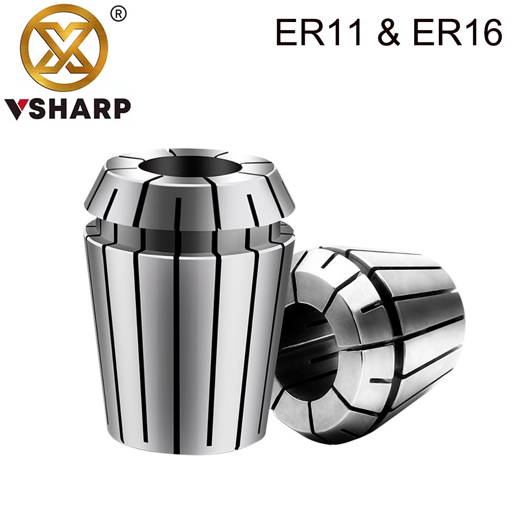 Reliable Must Vsharp CNC Collet ER11 ER16 HRC40 3mm-10mm Elastic Chuck Engraving Machine Parts Lathe Quality - Image 2