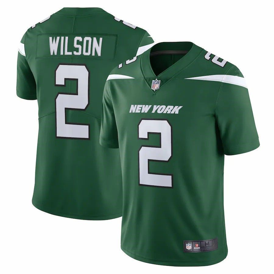 Nfl New York Jets Rugby Jersey No. 2 Zach Wilson Jersey Sportswear