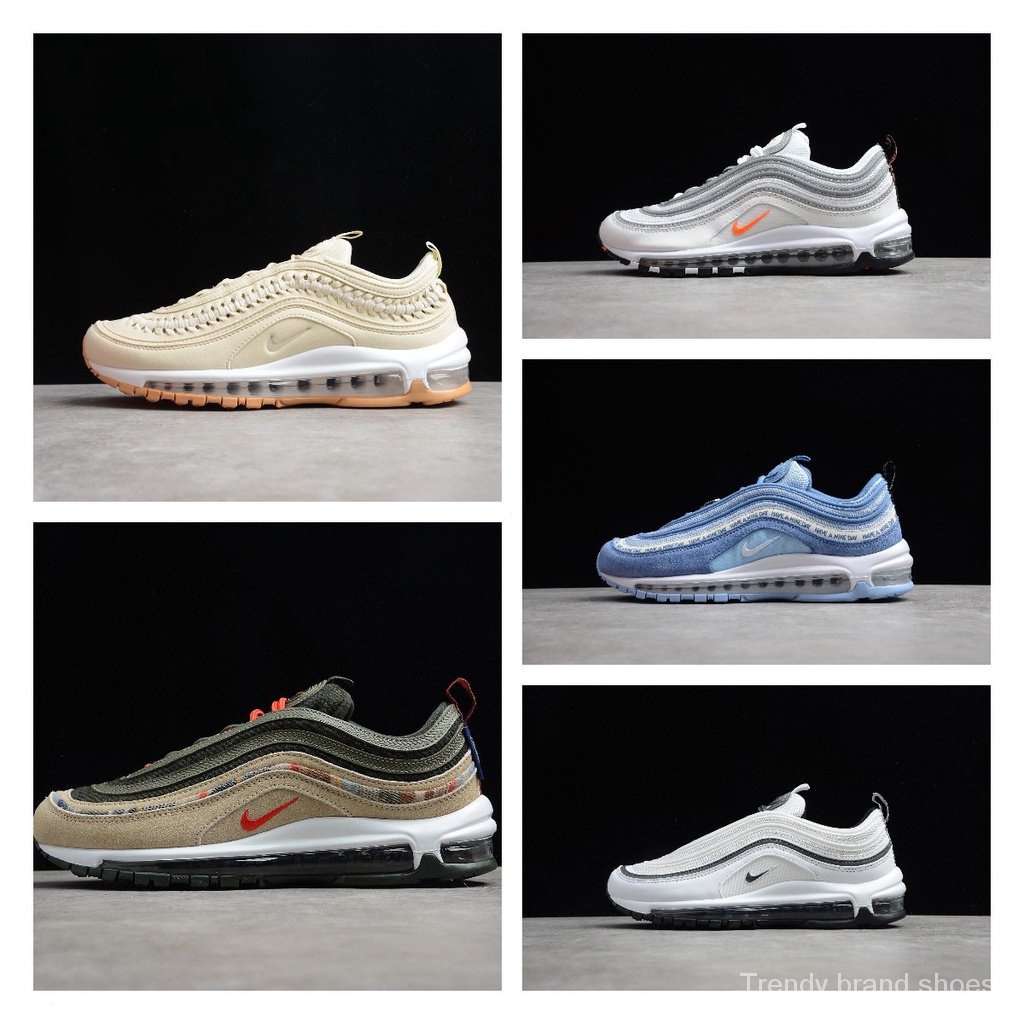 Big price Max 97 casual shoes mschf X INRI Jesus undefeated Black summit triple white metalic gold mens women water designer 97s Sean Wotherspoon sliver bullet trainers sneakers