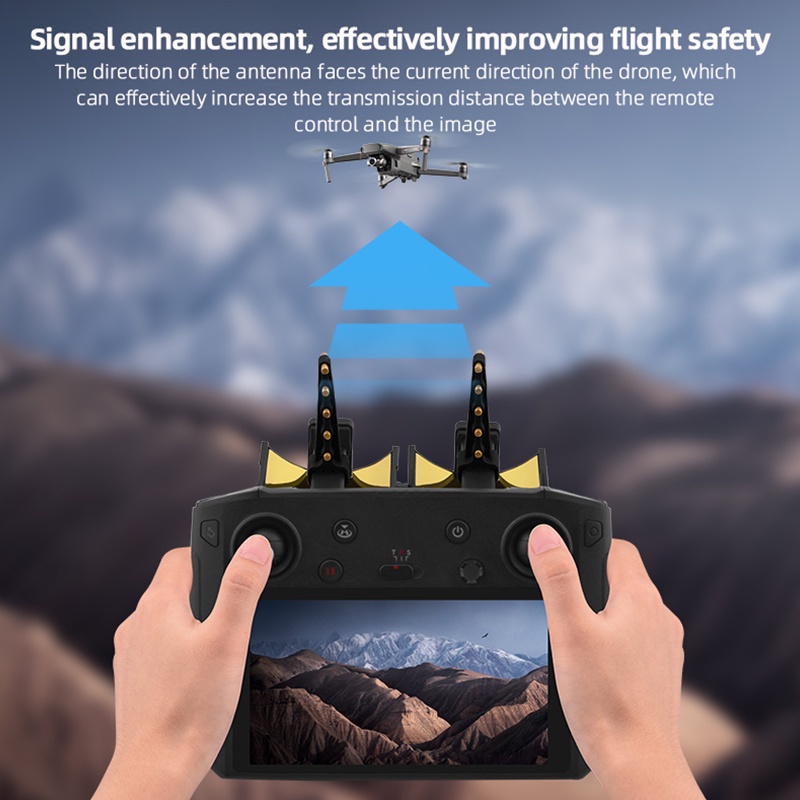 Reliable Premium Remote Control Signal Booster Range Extender Amplifier Antenna DJI Mavic 2 Ex - Image 5