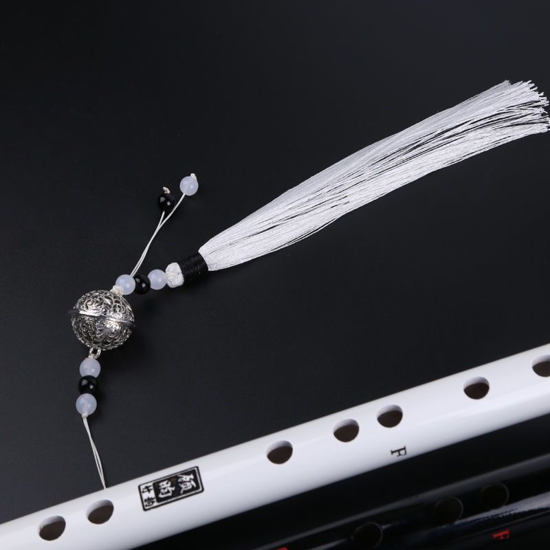 Versatile Multi 笛子玉笛 古风白玉小竹笛子随身道具初学者学生入门长笛子迷你专Wind instrume... - Image 3