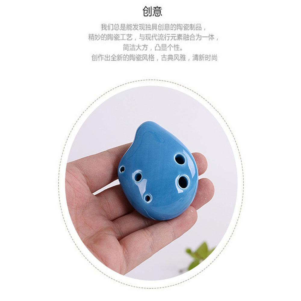 Essential Have SWEETJOHN Ocarina Mini Children Students Musical Instruments Soprano Flute 6 Hole Reliable Must - Image 4