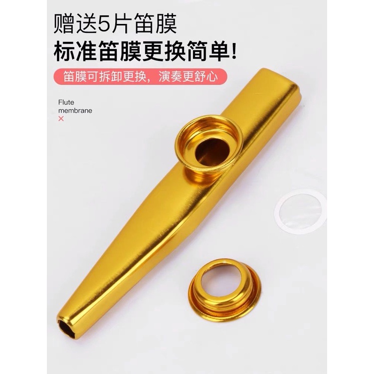 Quality Have Beginners KAZOO metal Kazo especially kerry guitar playing Musical Instrumen Beginner Ukulele Accompanim... - Image 5