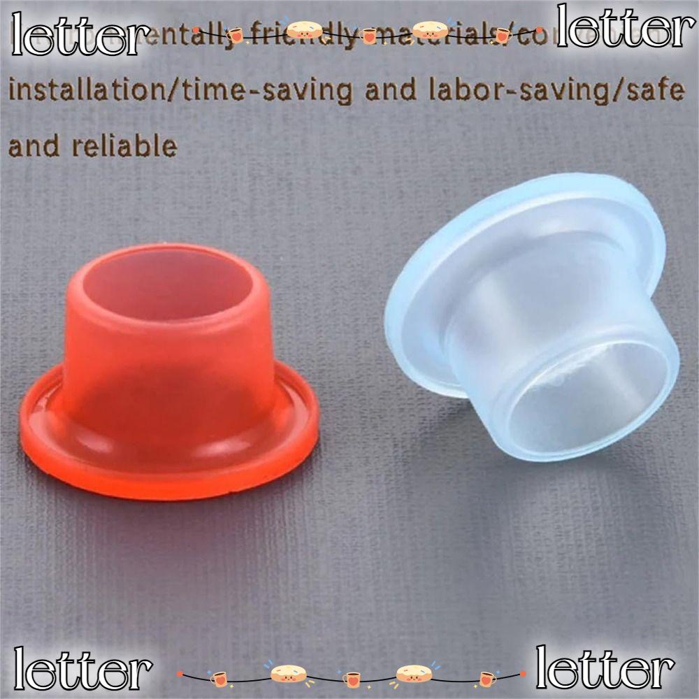 LETTER 10PCS Faucet Sealing Gasket, Anti-aging Insulation Silicone Raw Material Belt, Portable Waterproof Leak-Proof Rubber Pipe Sealing Rings