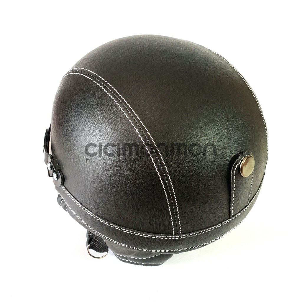 Premium Have HITAM Super Quality Black Toddler Casual Retro Helmet Reliable - Image 2