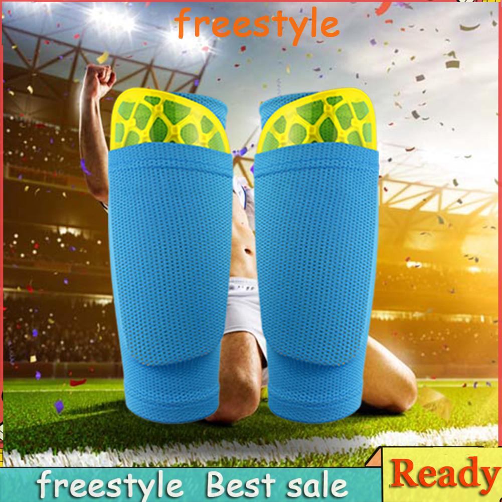 1 Pair Soccer Protective Socks Shin Pads Supporting Shin Guard Stretchable Wear Resistance with Pocket Accessories