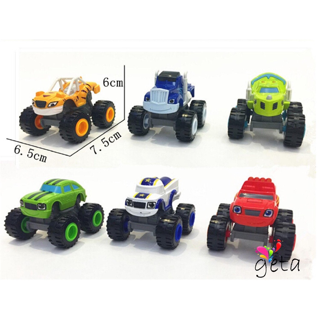 Premium Purpose GETA-Nickelodeon Blaze Monster Machines Super Stunts Kids Toy Truck Car Multi Reliable - Image 4