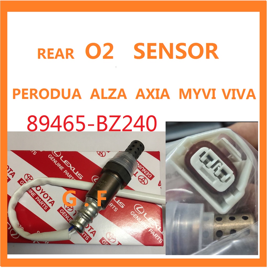 Premium Must O2 SENSOR PERODUA MYVI LAGI / VIVA ALZA AXIA 1.3 Oxygen REAR 89465-BZ240 (ORIGINAL)(DENS Have Multi - Image 2