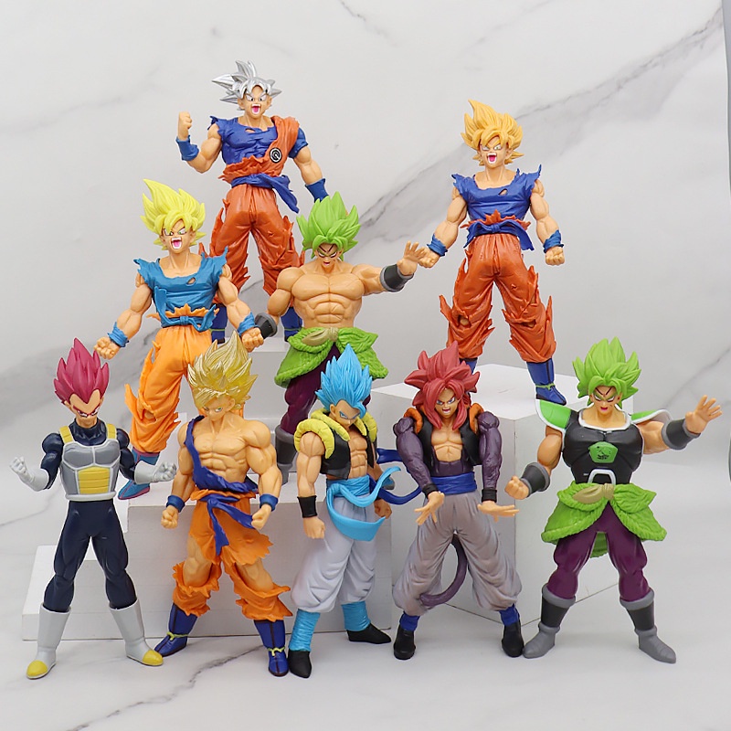 Purpose Versatile Dragon Ball figures Gouku Vegeta Broli Multi Role Optional Super Saiyan Animation model toys - Image 4