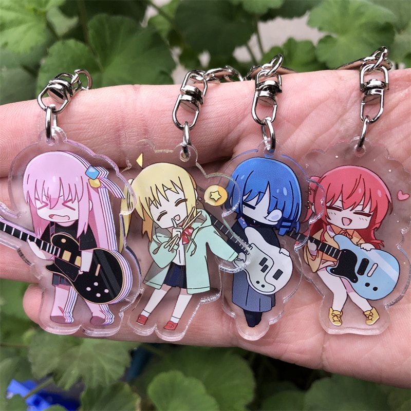 BOCCHI THE ROCK Cosplay Keychain Japanese Anime Manga Decorative Accessories Handbag Backpack