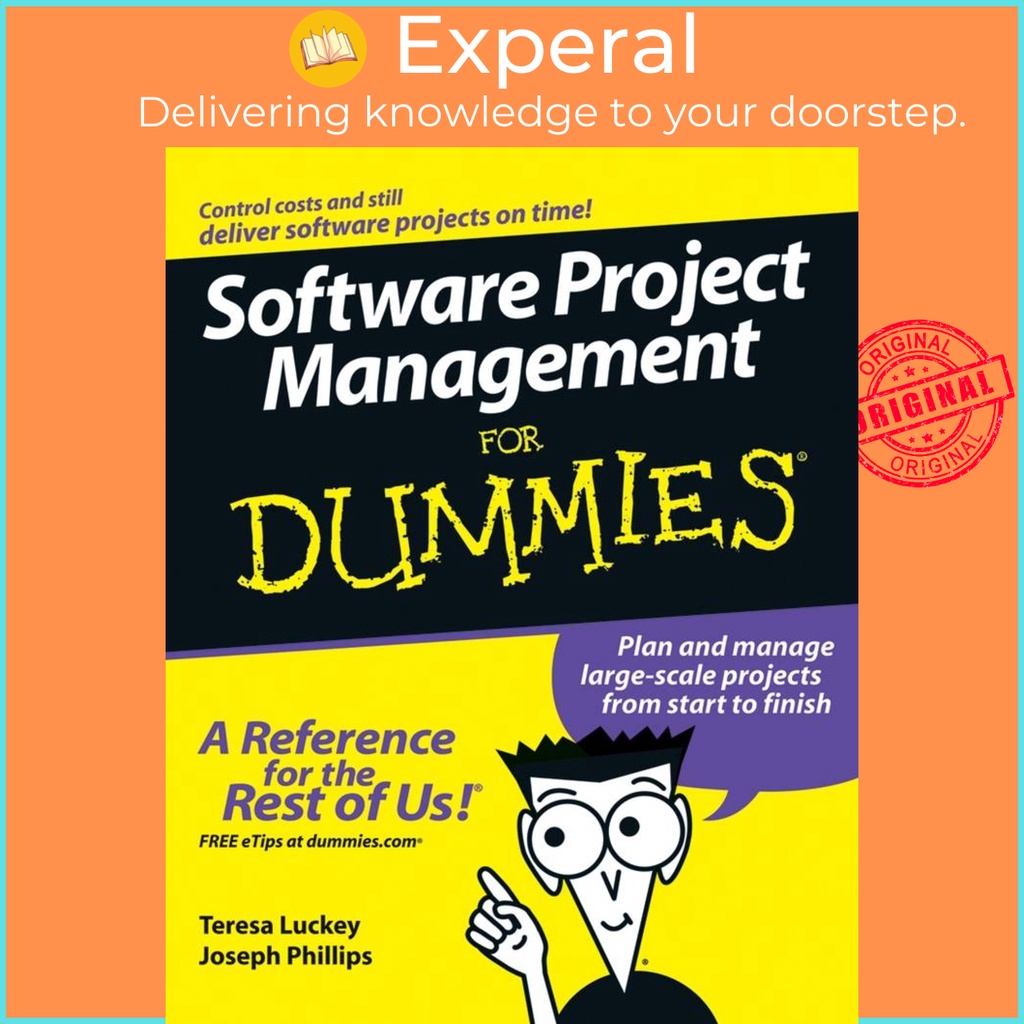 [English - 100% Original] - Software Project Management For Dummies by Teresa Luckey (US edition, paperback)