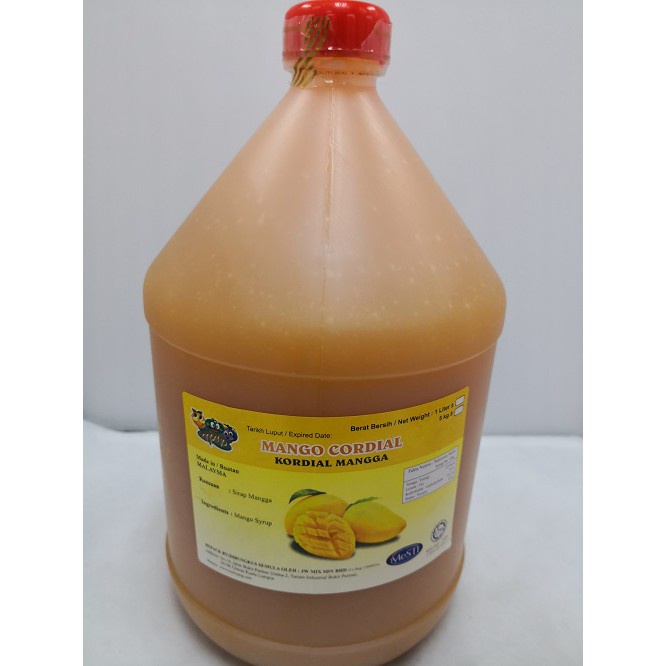 Mango Concentrate Cordial / Concentrate Juice