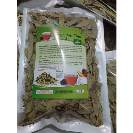 Teh Curah Daun Jati Cina