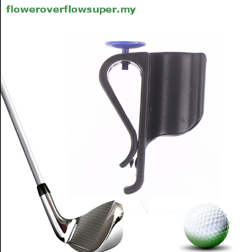 FSMY 1pc Golf Bag Clip On Putter Clamp Holder Putg Organizer Club Ball Marker HOT