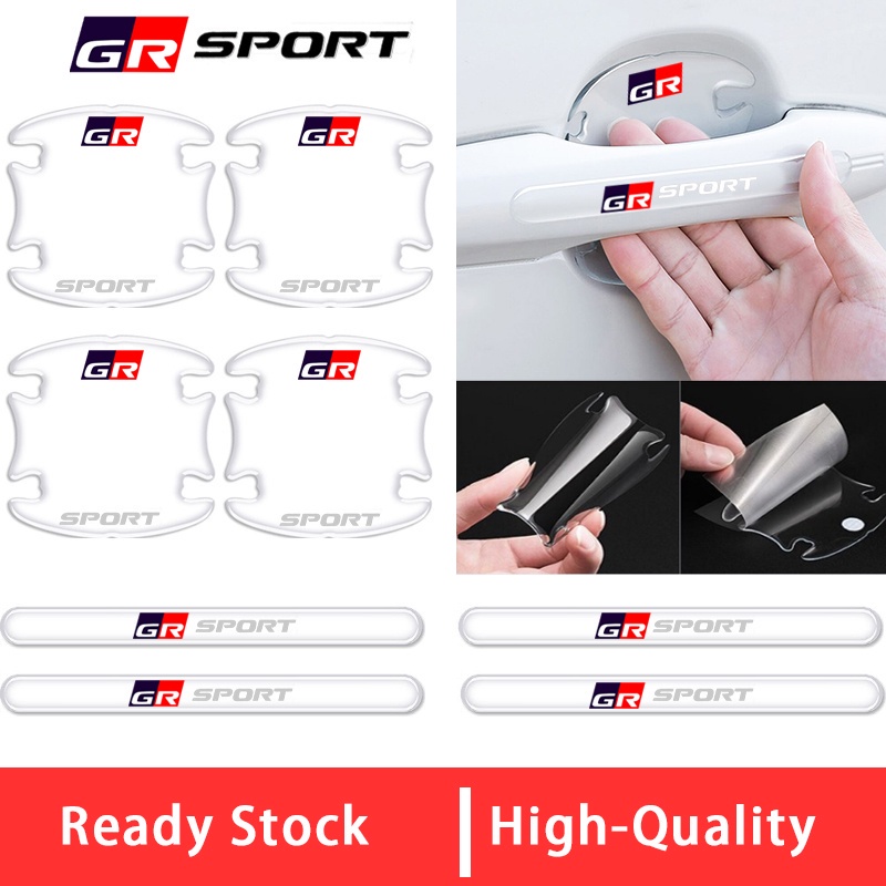 Multi Versatile Toyota GR Sport Car Door Handle Protection Inner Bowl Transparent Anti scratch Sticker VIos Yaris Cor... - Image 5