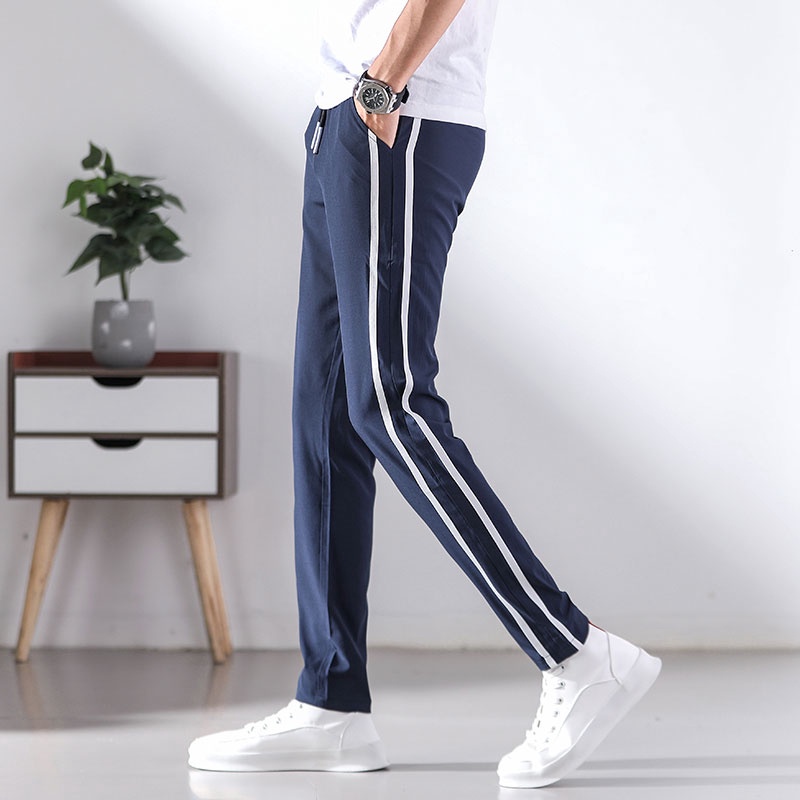 Essential Versatile Ready stock Men Casual Long Pants Sports Pant Fashion Trousers Premium - Image 2