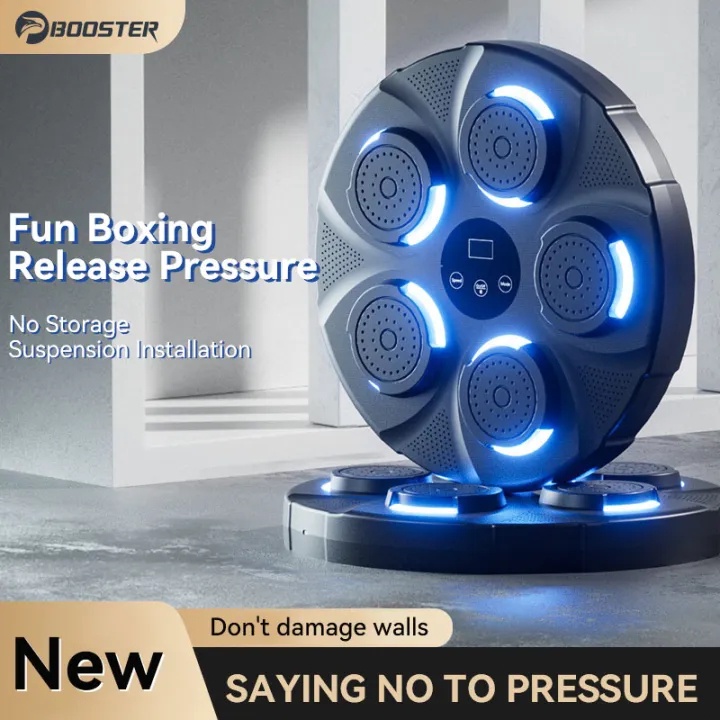 Casual Fashion Booster Music Boxing Machine Intelligent Wall Target Household Training Sandbag Home Workout Fitness E... - Image 2