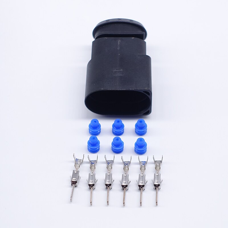 Essential Multi 6 Pin 3.5 Auto LSU 4.2 Oxygen Sensor Connector AUDI PASSAT 1J0973733 1J0 973 733 Female Male - Image 2