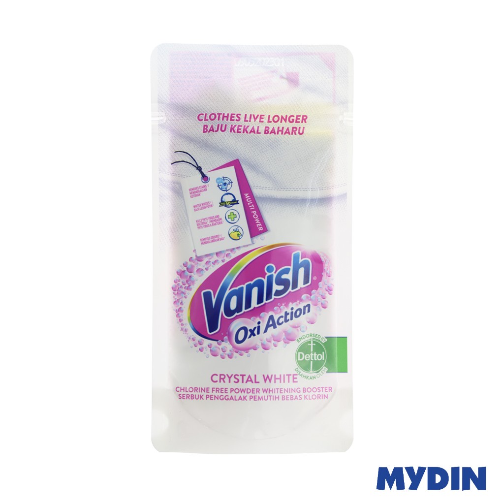 Vanish Fabric Crystal White Stain Remover Powder (120g)