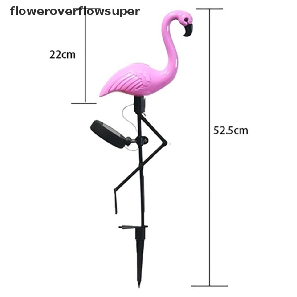 Versatile Premium FSMY 3Lamps/Drag New Led Solar Power Flamingo Lawn Garden Stake Landscape Outdoor Quality - Image 5