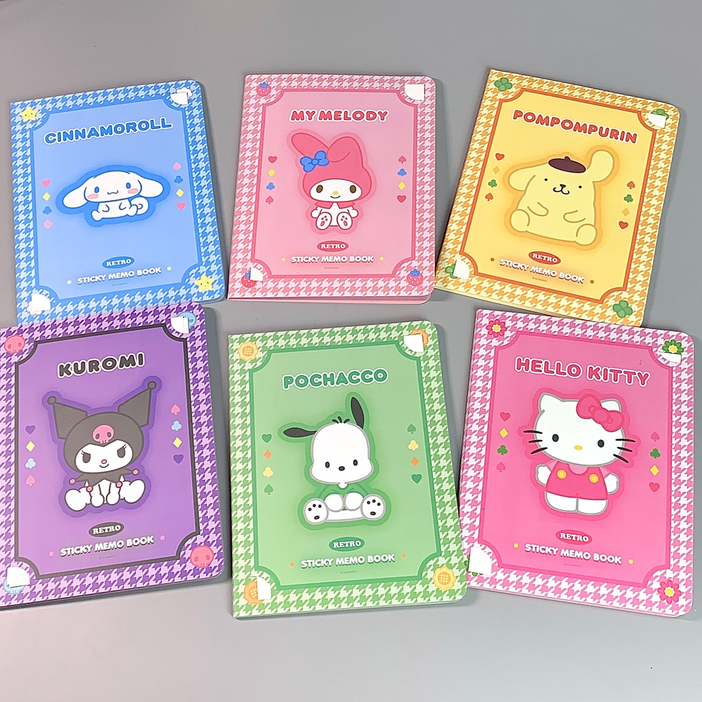Purpose Premium Sanrio Sticky Notes Memo Book N times Sticker Various Styles Scrapbooking Student School Stationery E... - Image 5