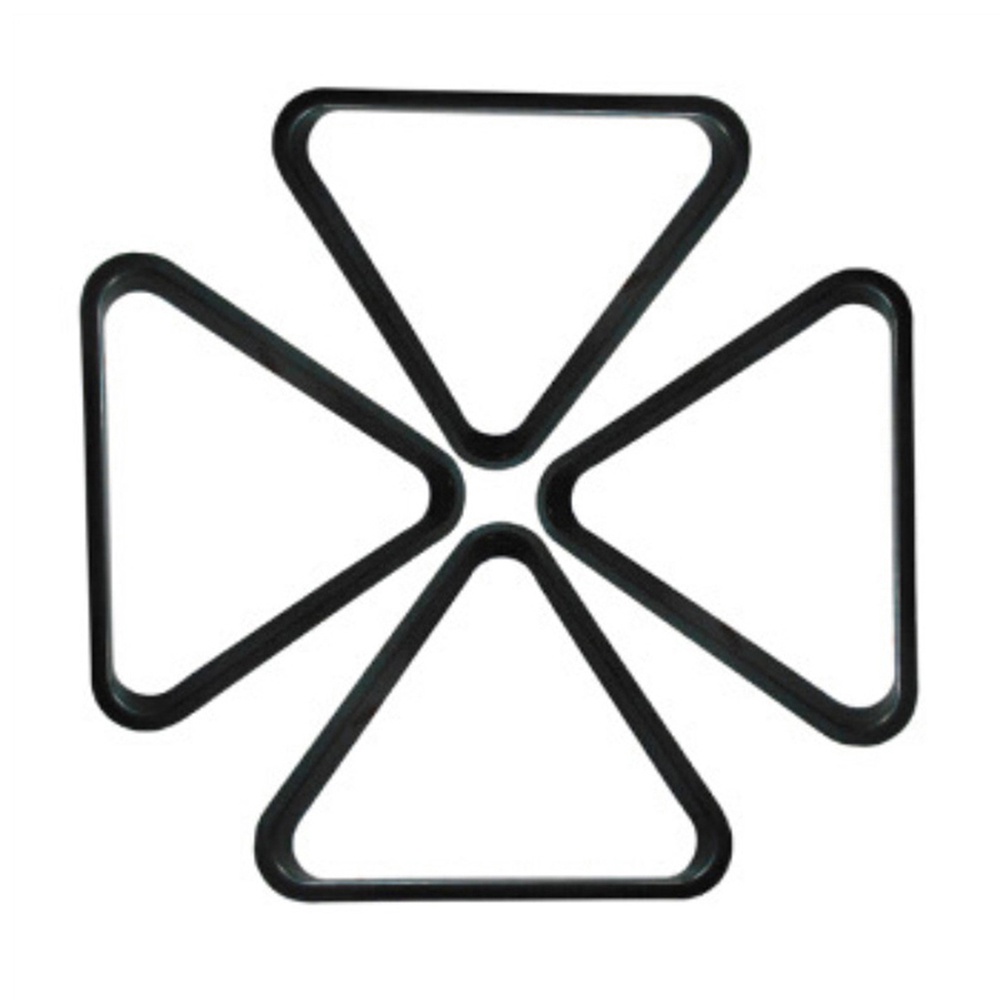 Essential Durable DYRUIDOJ Black Billiard Rack 15 Ball Triangle Frame Table Pool Accessories 9 Pooning Standard Size ... - Image 2