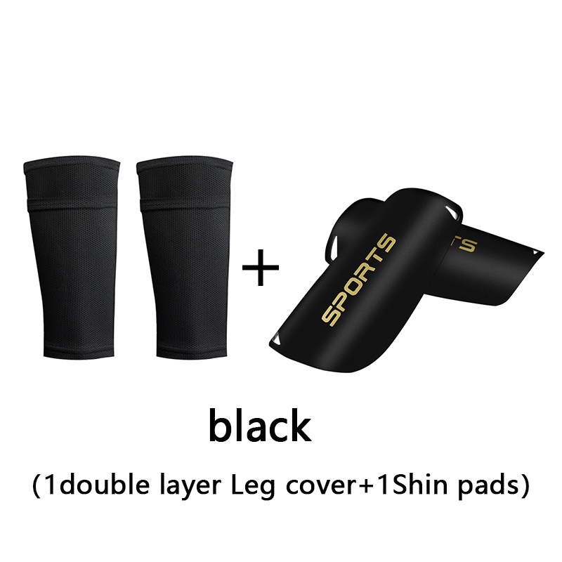 Durable Reliable 1 Set Pockets Football Professional Leg Cover Sports Shin Pads Support Socks - Image 4