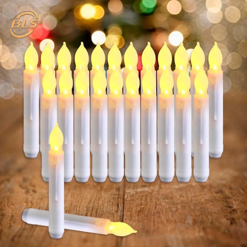 Portable Battery Powered LED Flameless Glowing Long Pole Tear Candlestick Light Valentine's Day Party Romantic Ambiance Decorative PP Plastic Candle Lamp