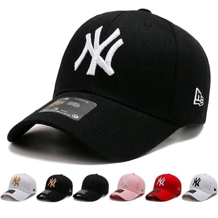 !! NY Embroidered Men's Hat Cool Adult Baseball Cap Unisex Distro Hat -