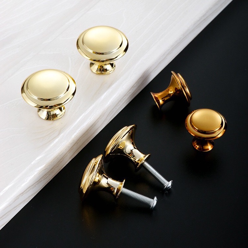Have Purpose Modern Simple Round Cabinet Handles Wardrobe Drawer Pulls Stainless Steel Furniture Door Knob Replacemen... - Image 3