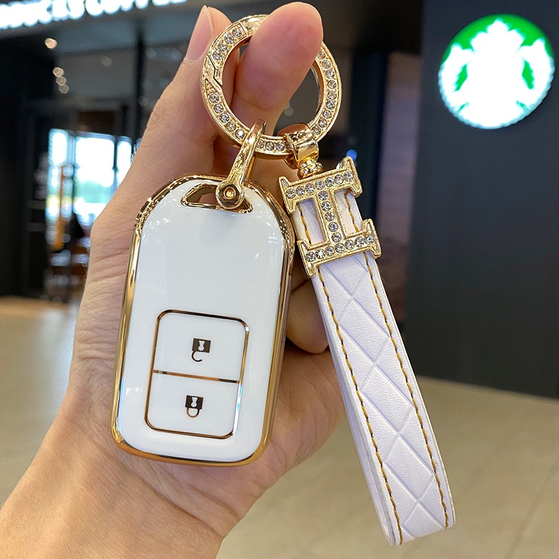 Essential Versatile Honda Civic City Hatchback Accord CRV Jazz BRV HRV Key Cover Cute 2014-2022 Car Accessories keych... - Image 5