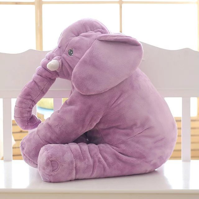 Multi Versatile 60cm Baby Animals Pillow Elephant Stuffed Plush Toy Cushion Quality - Image 2