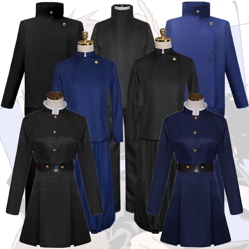 Durable Have Anime Jujutsu Kaisen Cosplay Costumes Itadori Yuji Gojo Satoru Kugisaki Nobara Zenin Maki Uniform Suit E... - Image 2