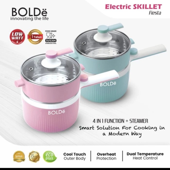 Bolde 1.2 Liter FIESTA SKILLET Electric Pot