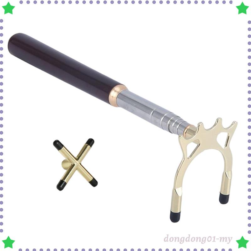 Quality Reliable Portable Billiards Cue Stick Bridge Head Telescopic Pool Table Indoor Game - Image 2