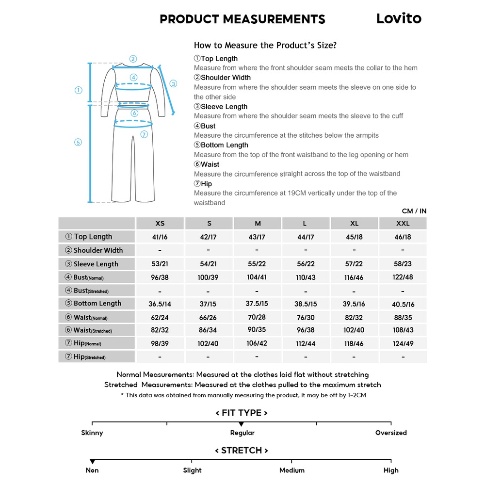 Reliable Essential Lovito Casual Plain Zipper Elasticwaist Shorts Sets Women L62ED110 (Top/Shorts) Set Celana Pendek ... - Image 5